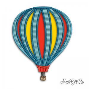 Baloon Applique Digital File, Machine Embroidery..